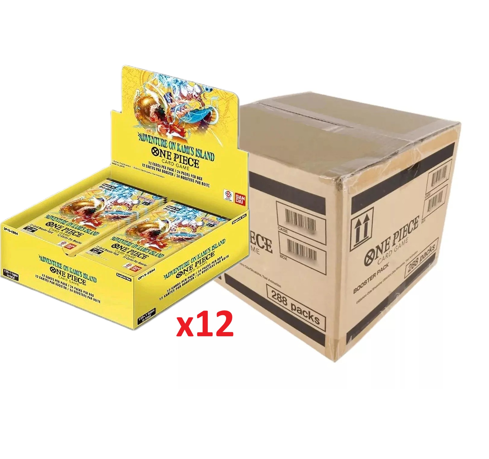 One Piece Card Game: Adventure on the Island of Gods (OP-15) EB-04 Booster Box [ENG] - Case of 12