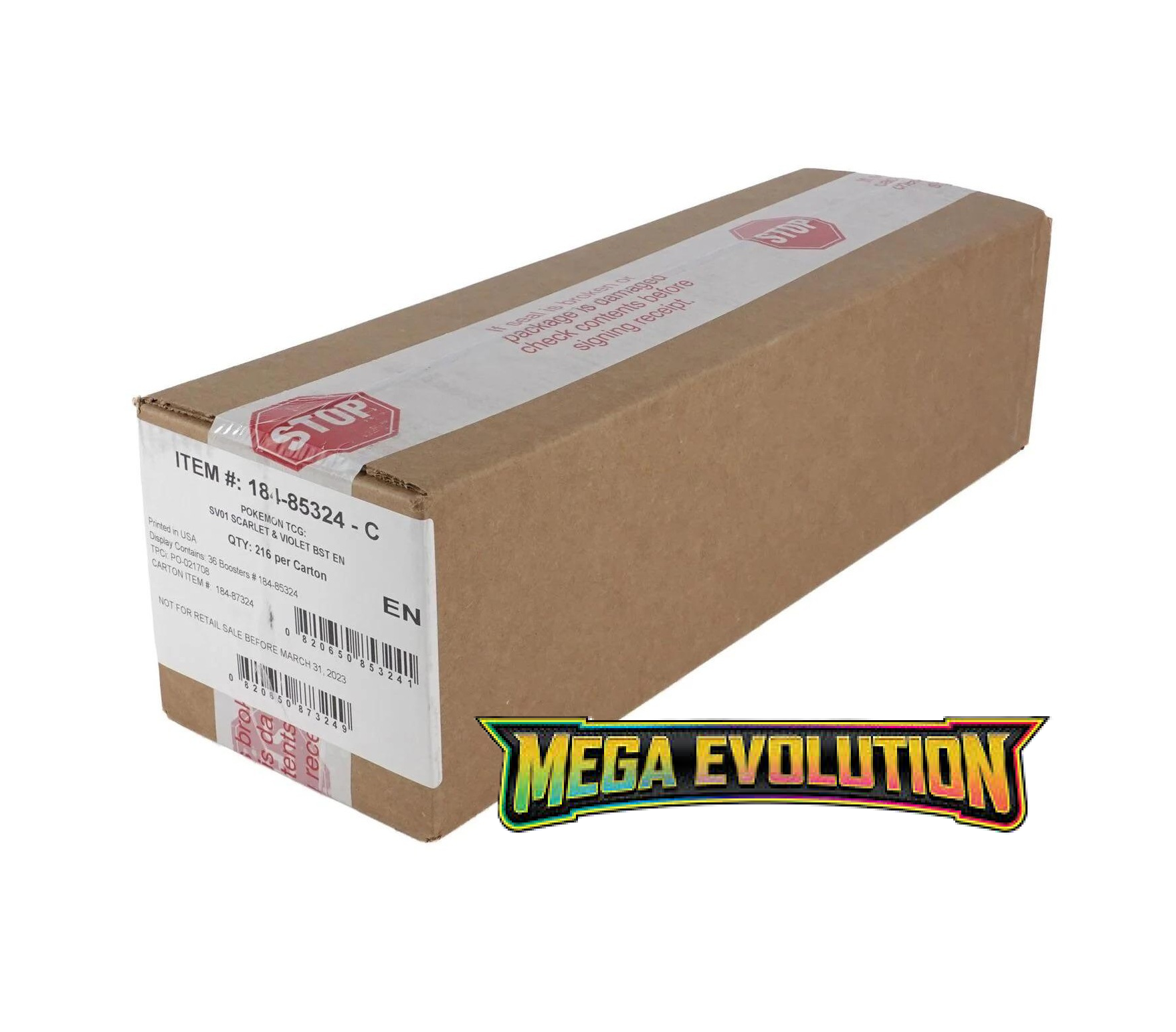 Pokémon: Mega Evolution Booster Box Case