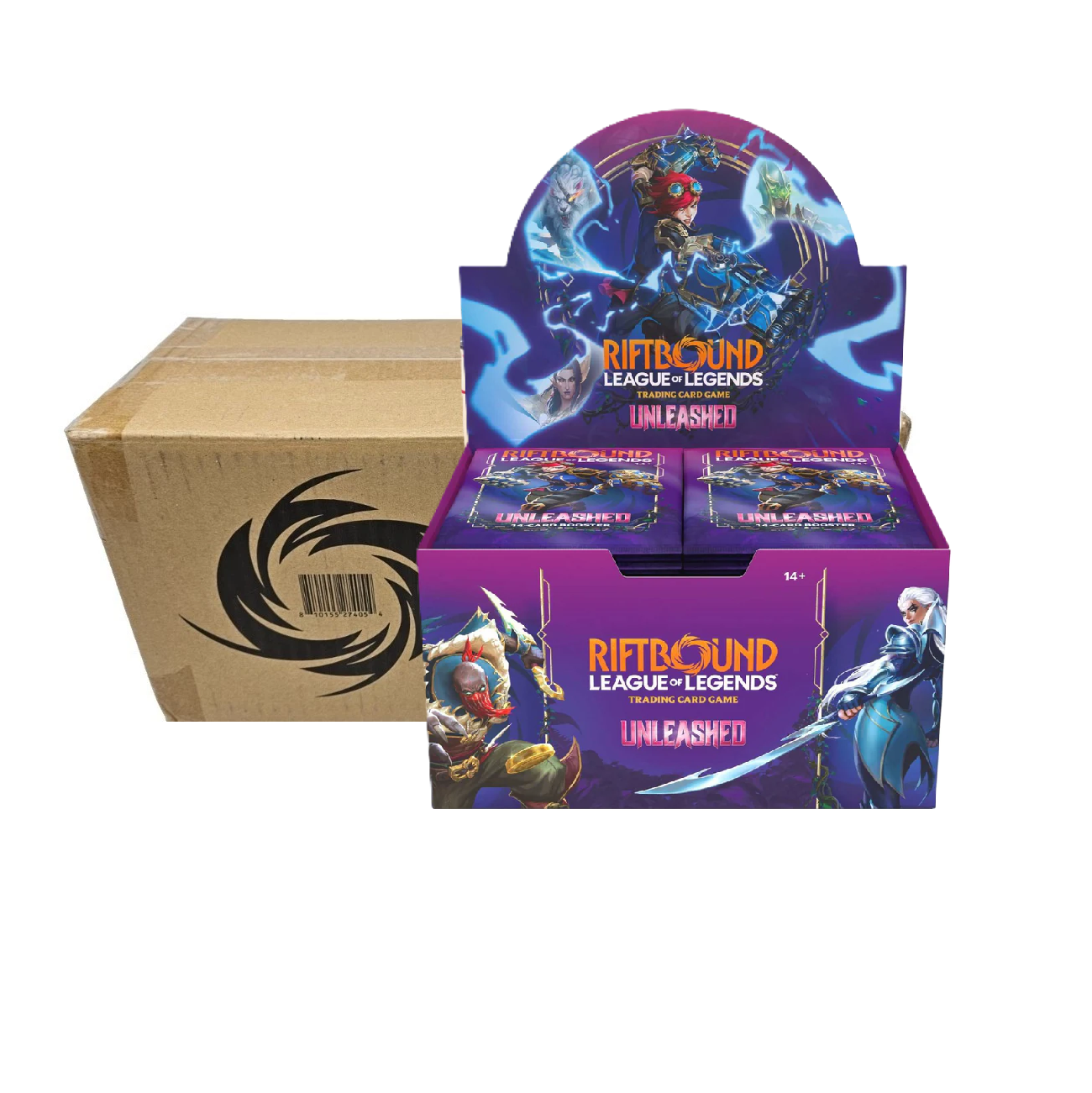Riftbound: League of Legends TCG - Unleashed Booster Box - CASE OF 6 (Set 3)
