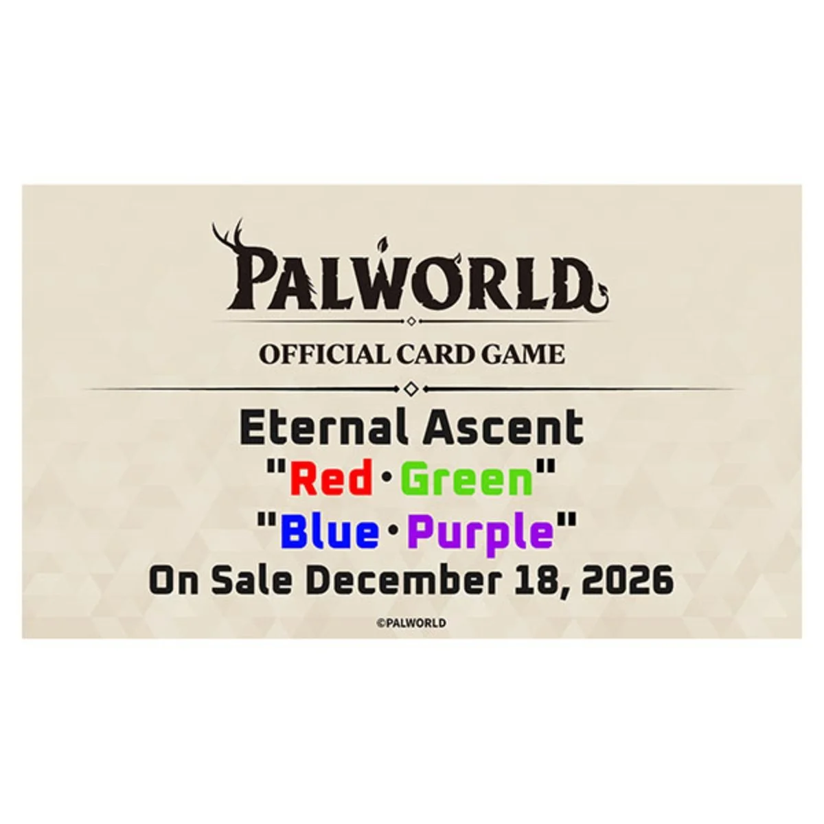 Palworld: Eternal Ascent Trial Deck