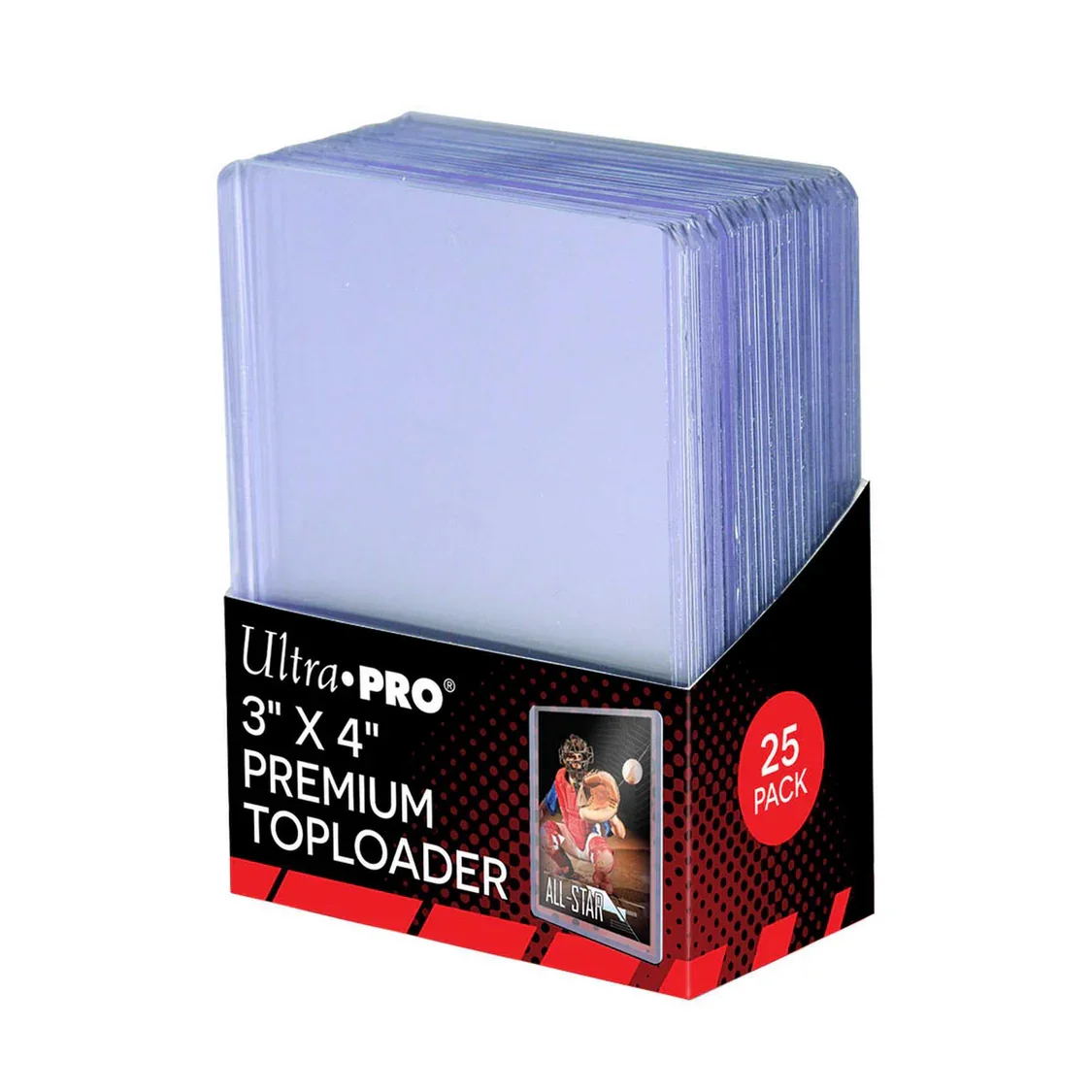 Ultra Pro 3" x 4" Super Clear Premium Toploader (25)