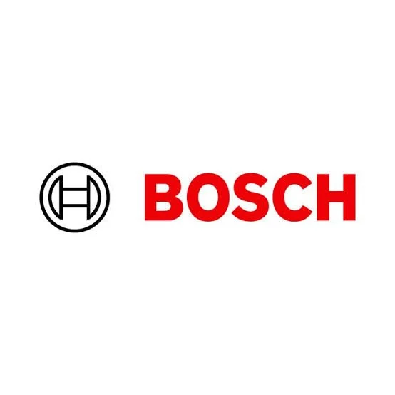 Bosch logo with a black circle containing a stylized 'H' on the left and the word 'BOSCH' in bold red letters on the right.