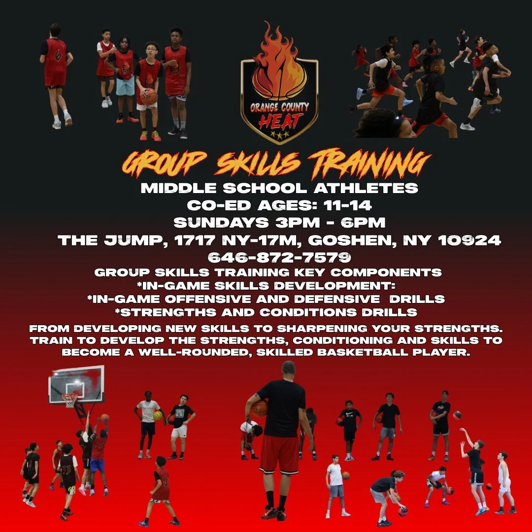 🔥 BACK TO THE GRIND: NEXT-LEVEL TRAINING IS HERE! 🔥

If you want to play different, you have to train different.

The Orange County Heat is turning up the intensity this week with specialized sessions focused on advanced ball-handling, defensive ro