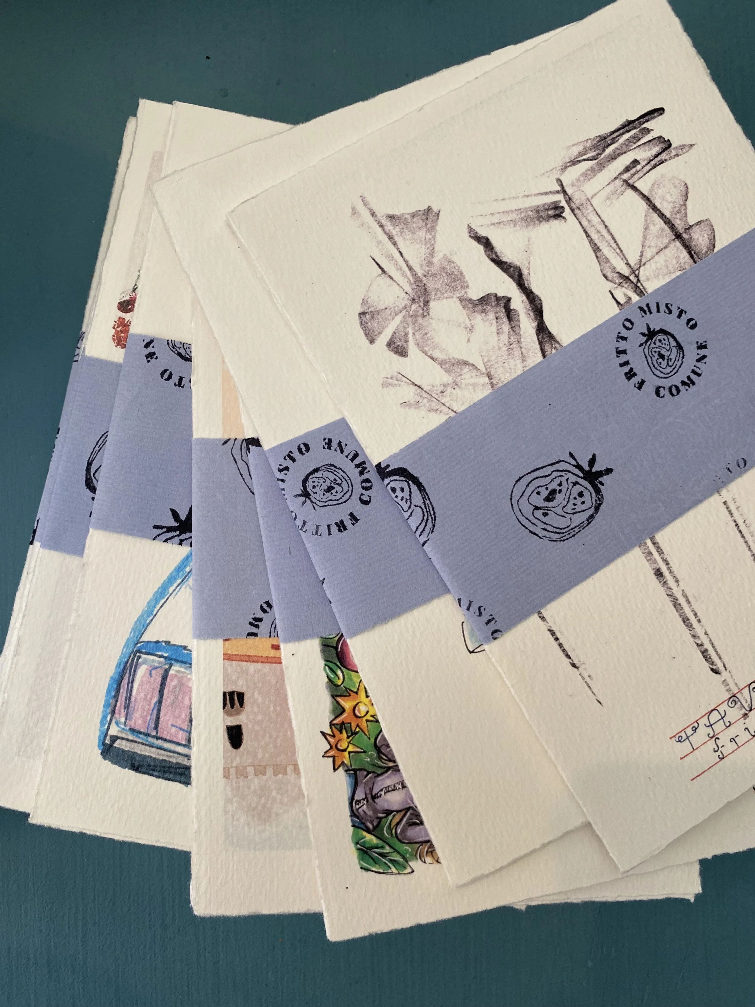 From Fabriano, With Love —         A Postcard Project