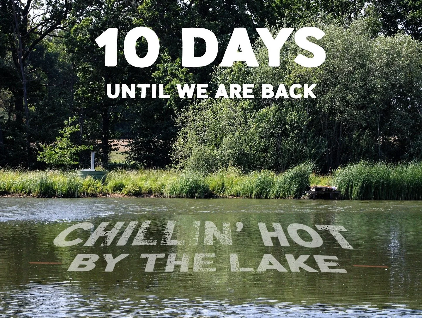 Under 10 days to go until we&rsquo;re back at the lake! 
And this time, we&rsquo;re bringing the heat 🔥 @peterssauna will be there offering lakeside sauna sessions!

Don&rsquo;t miss out &mdash; book your spot now! https://chillinhot.co.uk/lake

#ho