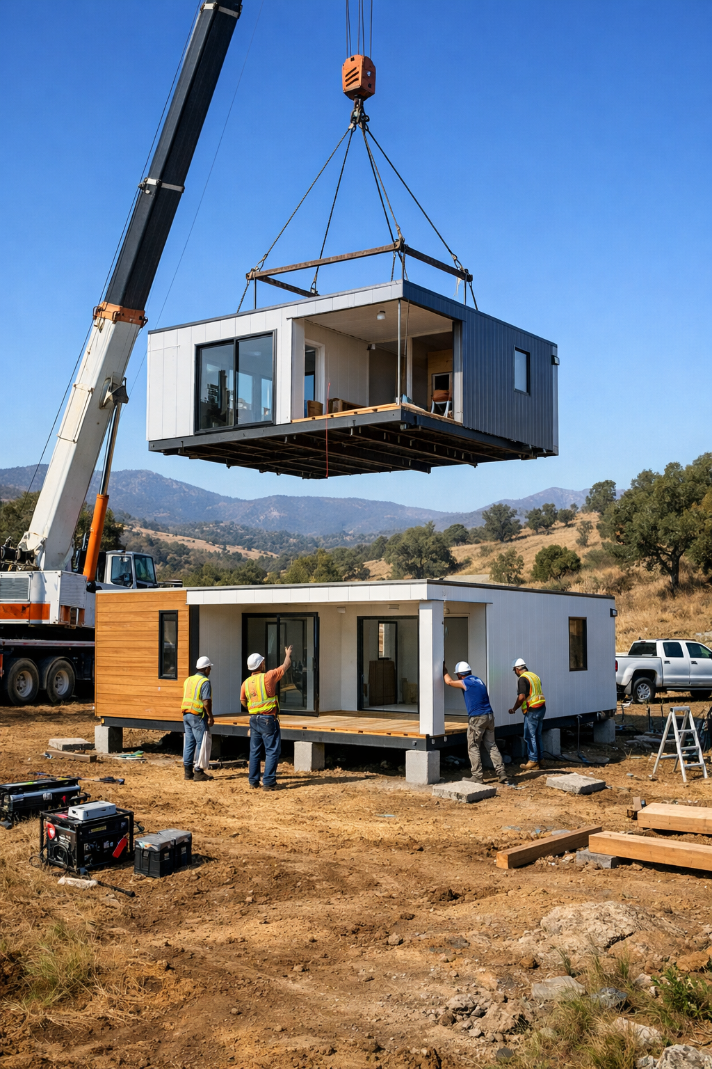 ¿Se puede poner una casa prefabricada en un terreno rústico?