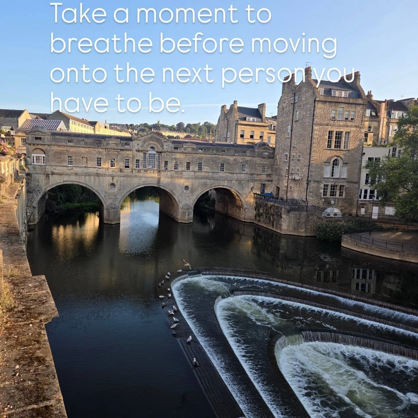 Life has a way of swinging us from one moment to another. 

Take a moment to be still, breathe, live in appreciation, before diving into the next role you are asked to take on.

#gratitude #breathe #Bath #time