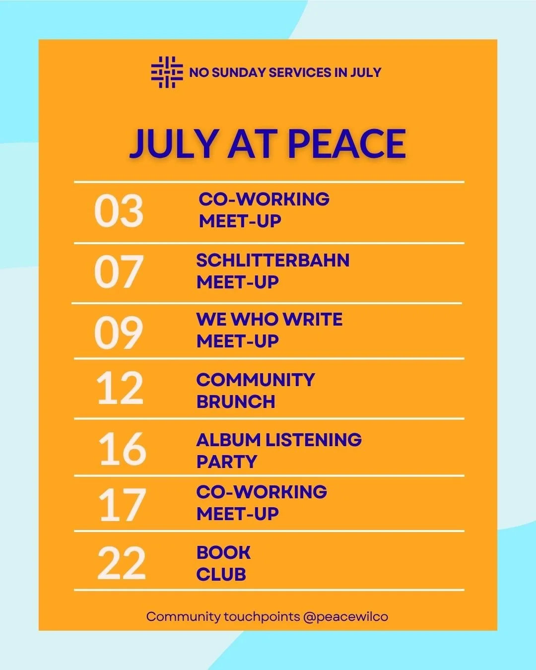 July @ Peace