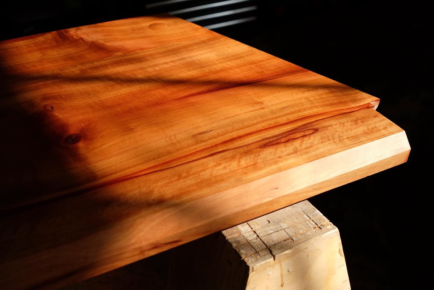 I made this desk from 10' slab of California native Madrone. I designed it to convert a closet into a workspace for a client in Mill Valley, CA. Handmade with care in my shop in Bernal Heights, San Francisco, CA.