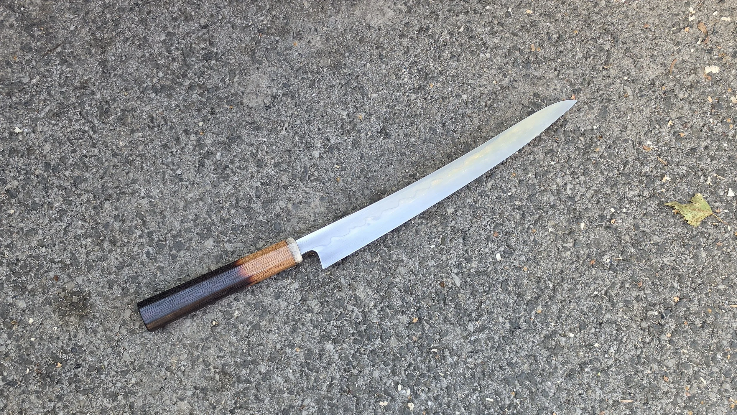 Honyaki slicer "Saw"