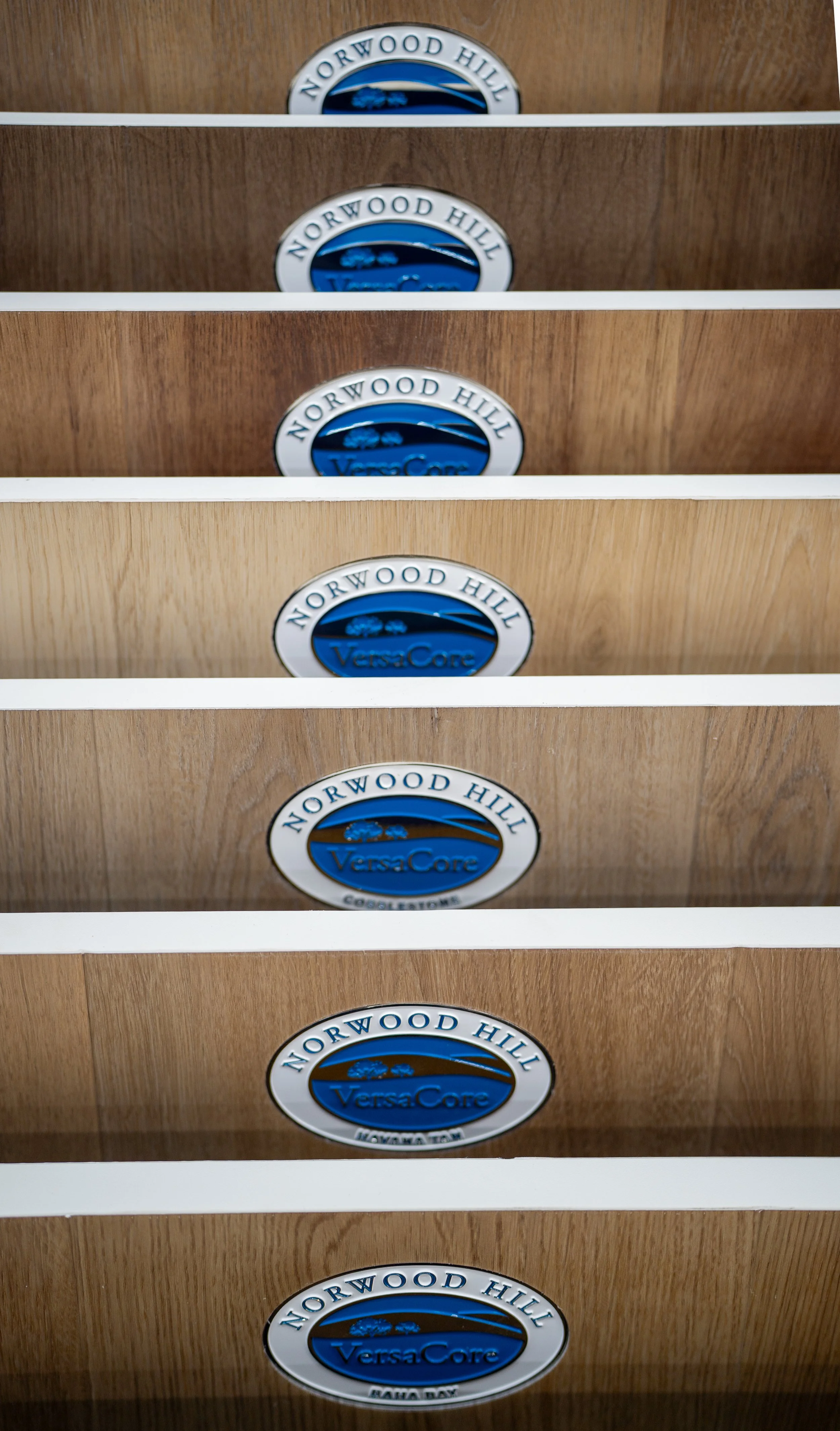 Beautful Selection of LVP in Seamless Floors Showroom