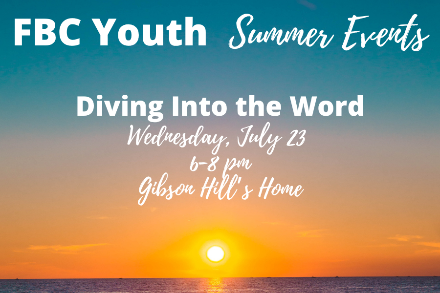 YOUTH: Diving Into the Word