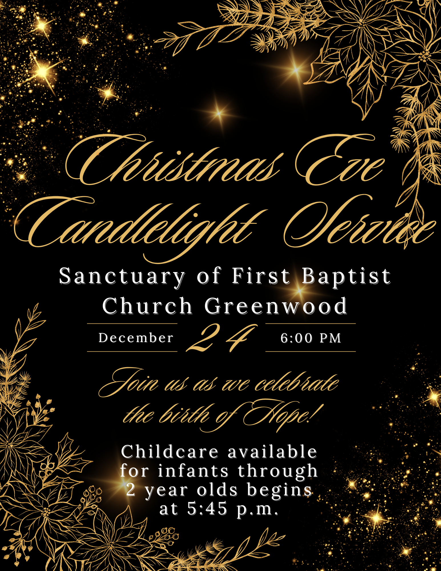 Candlelight Christmas Eve Service