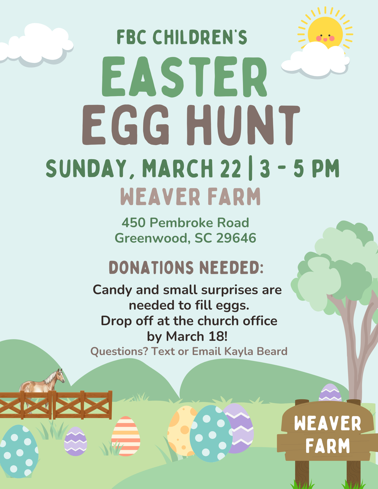 Children's Easter Egg Hunt