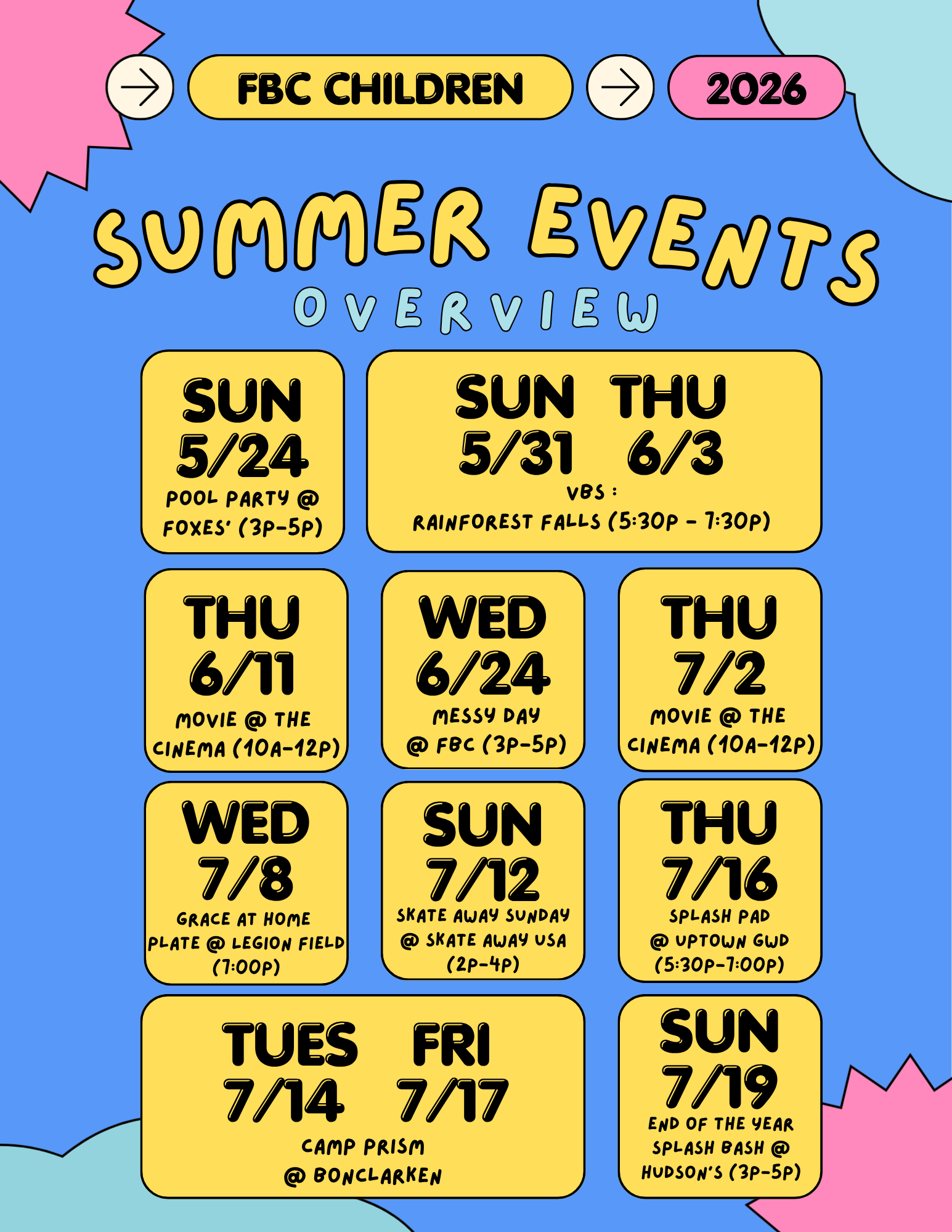 Let’s Dive into Summer! - Children