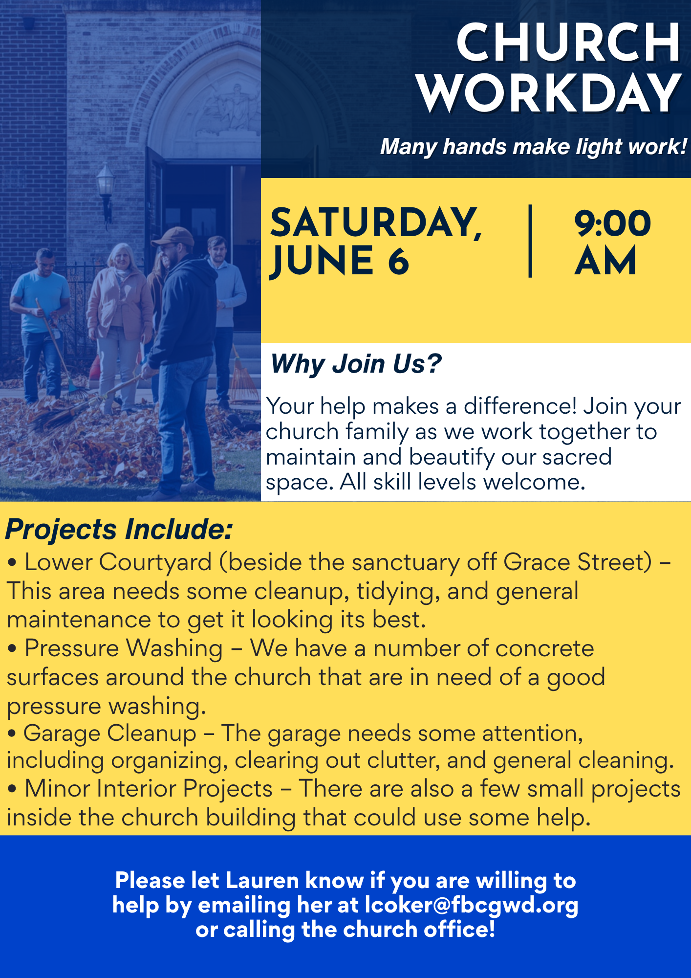 FBC Work Day
