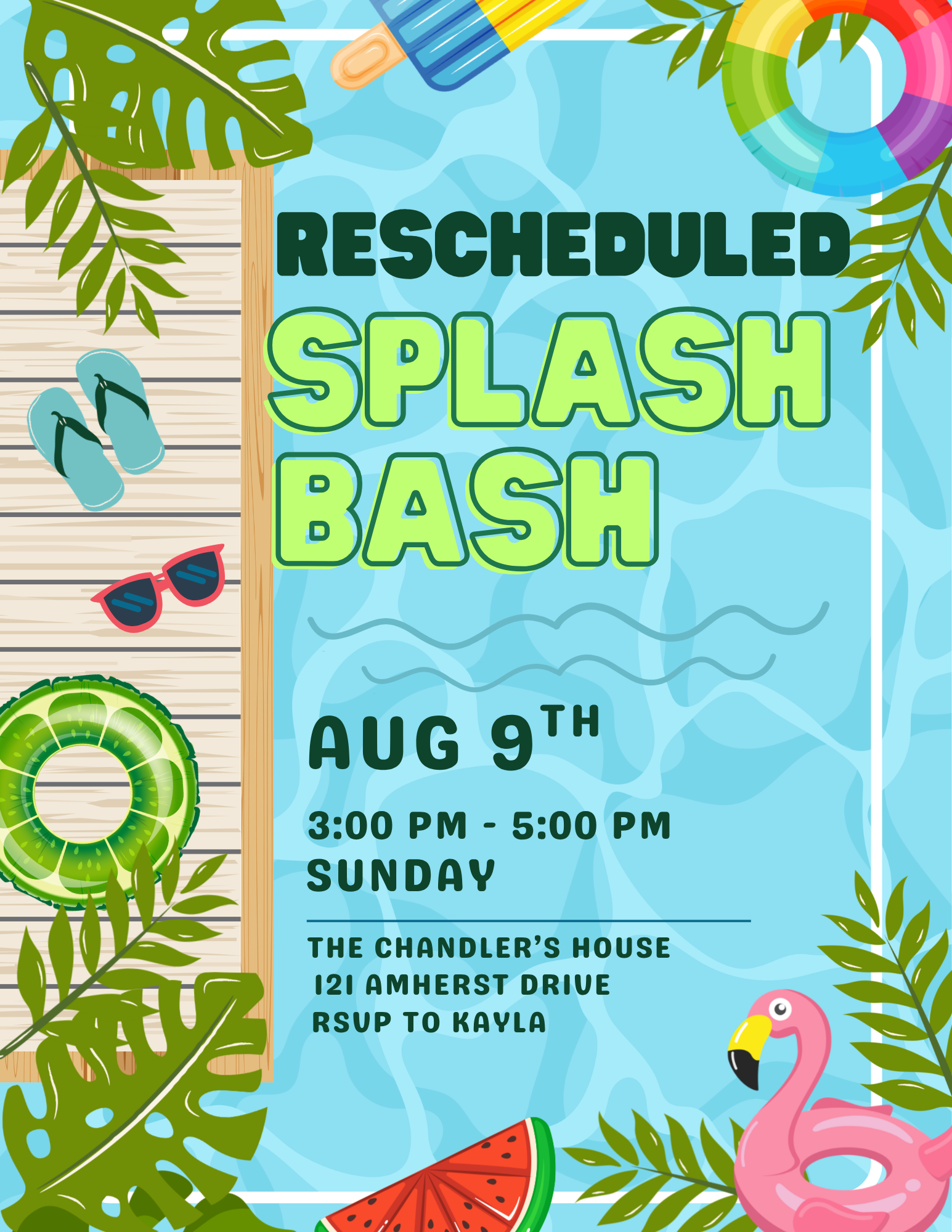 End of Summer Splash Bash