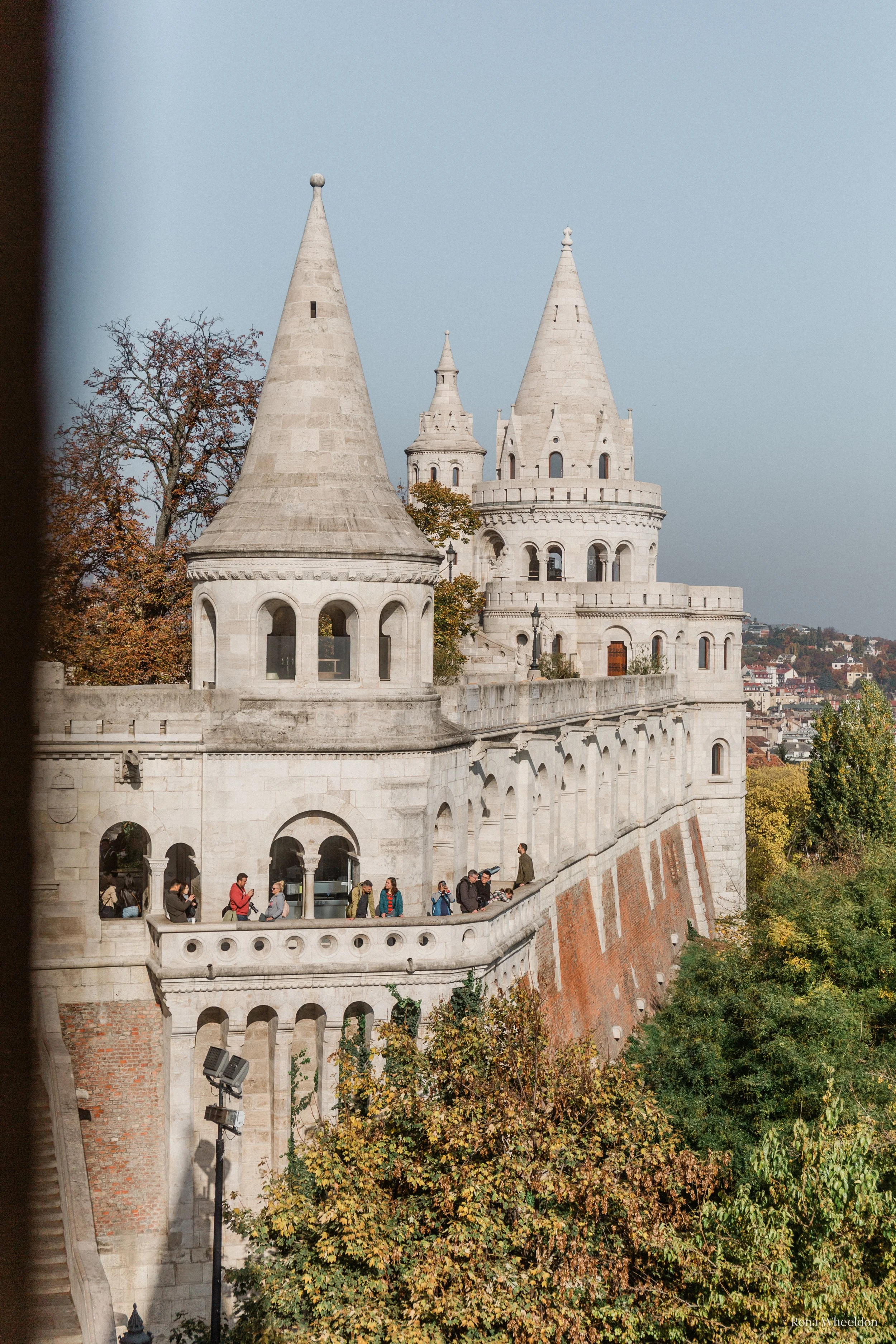 Fisherman’s Bastion and its distinctive turrets