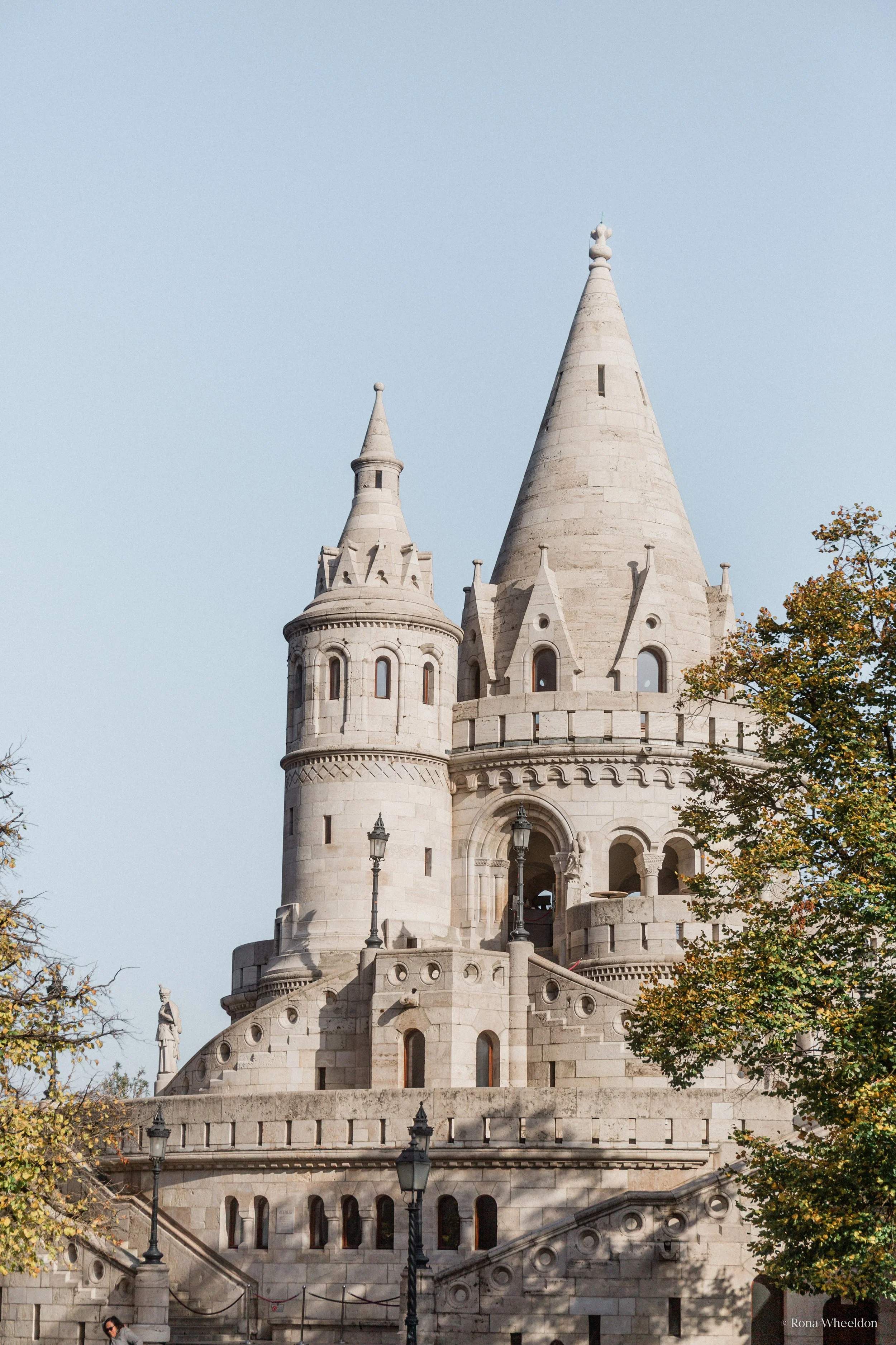Another view of the Bastion's whimsical turrets