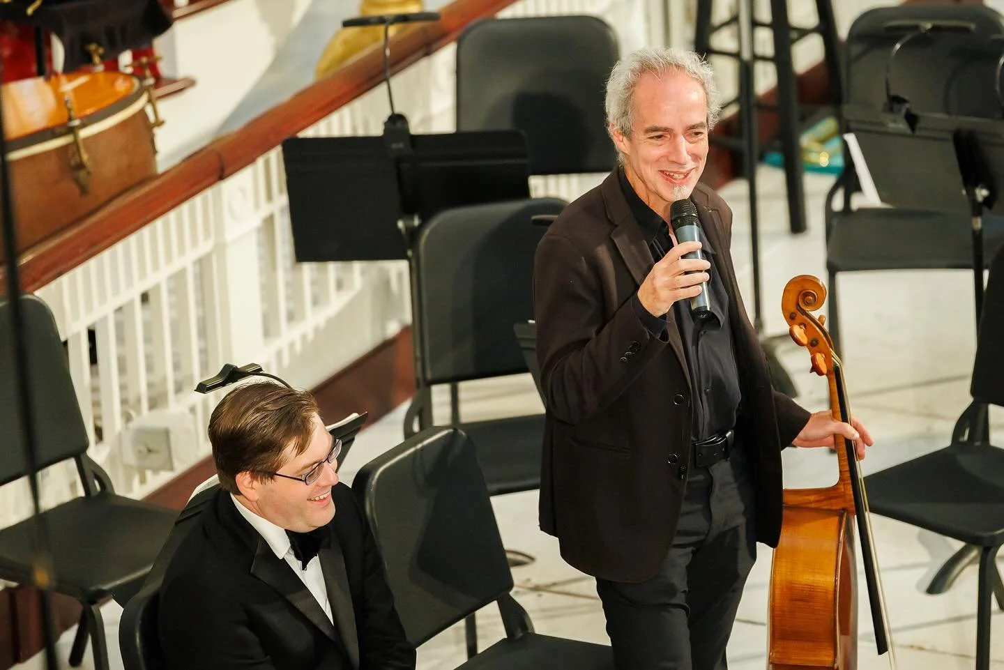 At this time last weekend, we were enjoying a pre-concert panel before Missa Solemnis with Artistic Director Emerita Melinda O&rsquo;Neal, cellist and Co-Director of the Baltimore Baroque Band John Moran, Maestro Brian Bartoldus, and Board President 