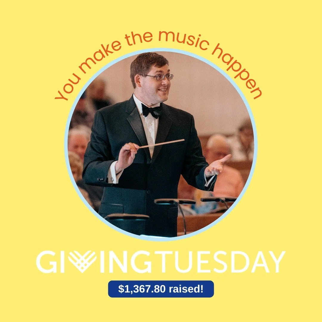 Giving Tuesday is going strong and we have raised $1,367.80!

There is still time to make a gift to sustain music making in Baltimore - by supporting The Handel Choir today! Join in the generous tradition of Handel himself: the first Messiah was perf