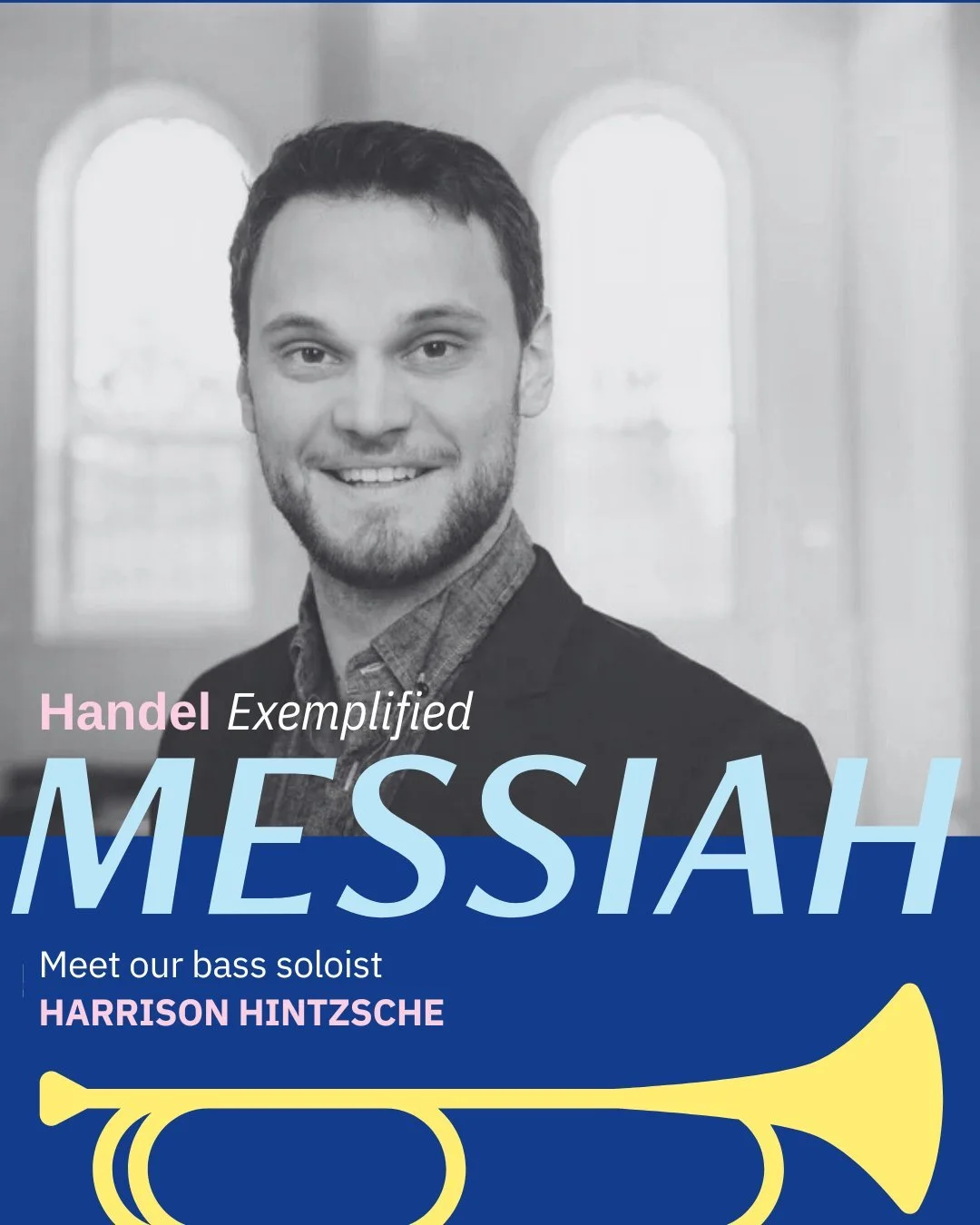 Introducing... our bass soloist!

Baritone Harrison Hintzsche is recognized for his warm lyric tone, nuanced musicality, and dedication to text. His passion for Baroque music, art song, and choral music has led him to perform on world-class stages su