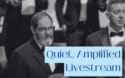 Quiet, Amplified Livestream
