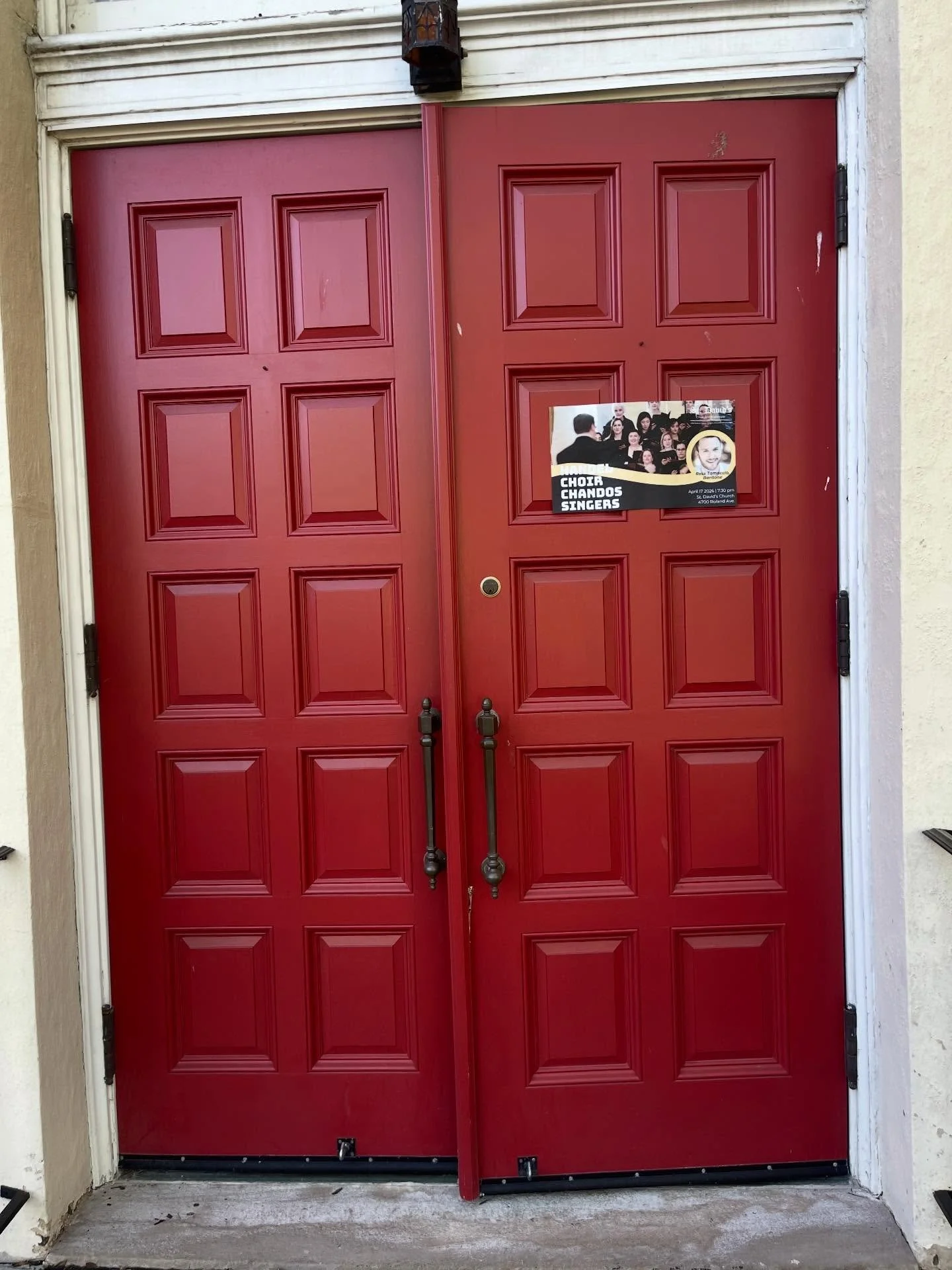 Thank you for having us this evening @stdavidsrolandpark !

We had a lovely concluding concert to our residency. If you missed it, you still have plenty of time to pick up tickets to our season finale, Audacity Electrified, happening on May 9th at 3p