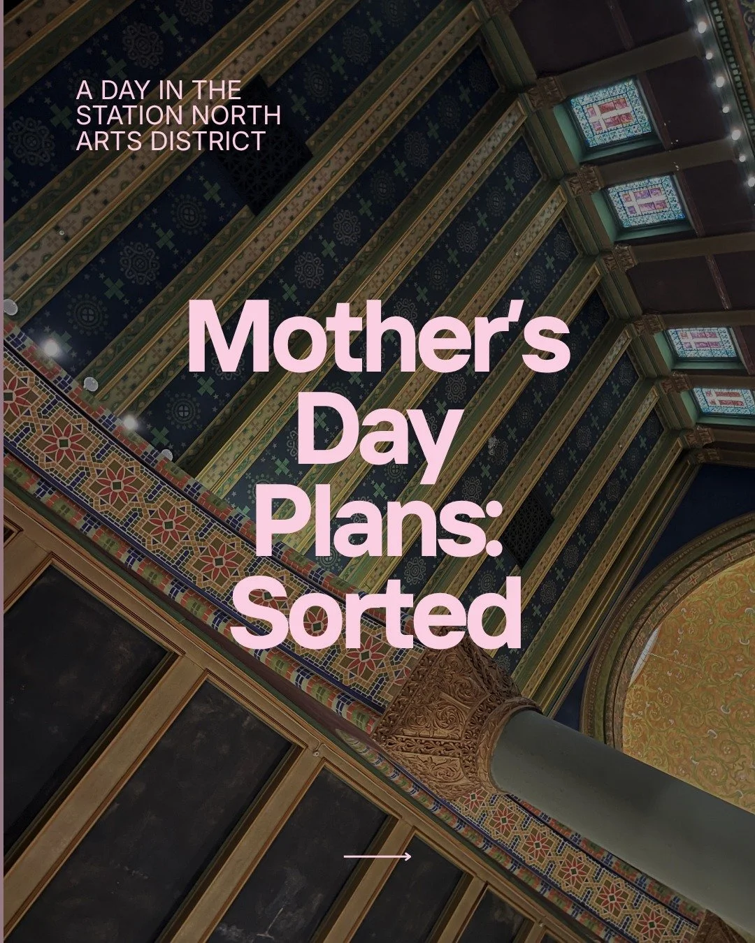 Haven't made your Mother's Day weekend plans yet?! We have you covered!

Spend the day on Saturday with mom in Baltimore's Station North Arts District @stationnorth ! Enjoy a pre-concert lunch at The Royal Blue @theroyalbluebar , Guilford Hall Brewer