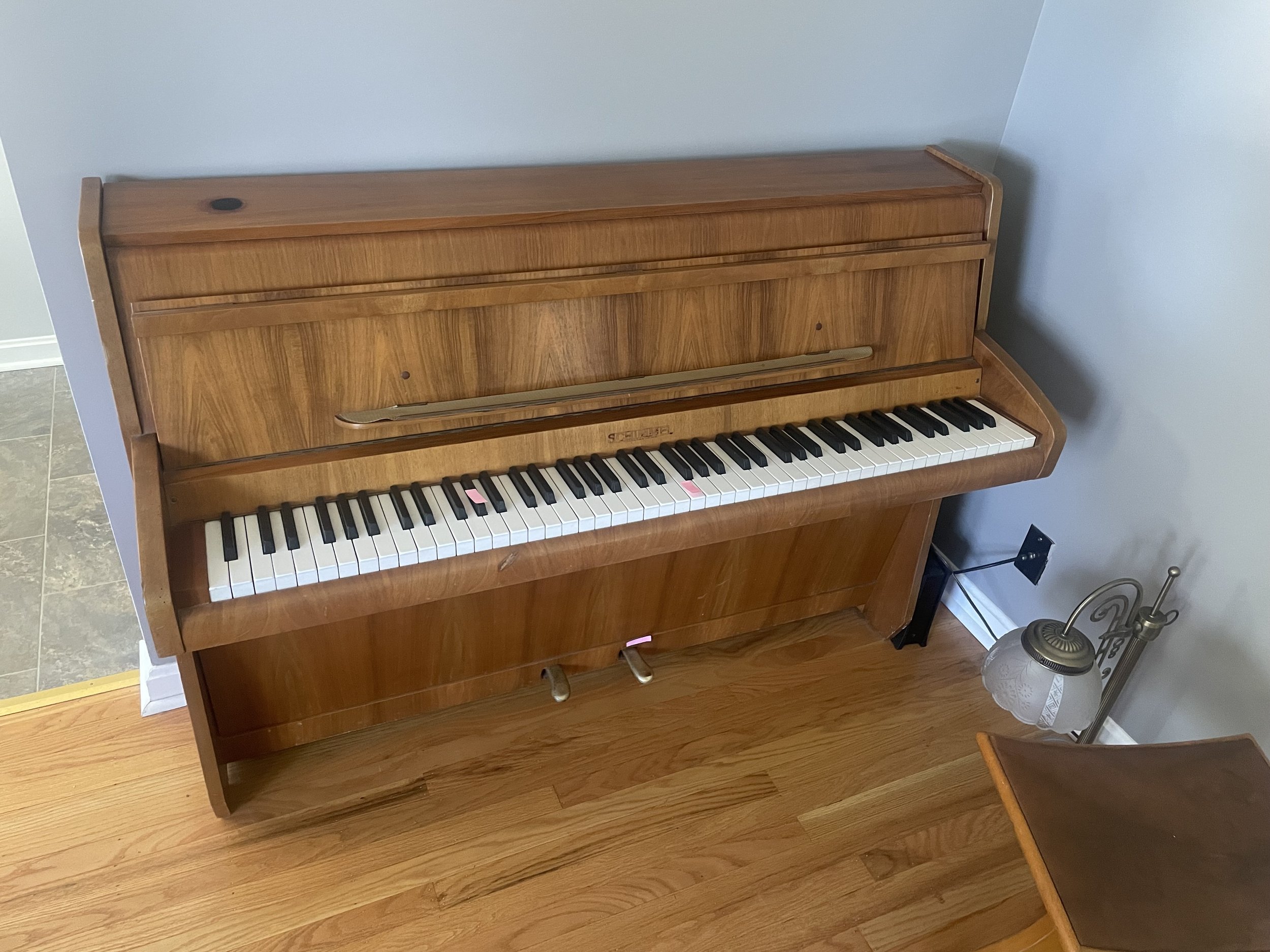 A pre-tuning and repair photo