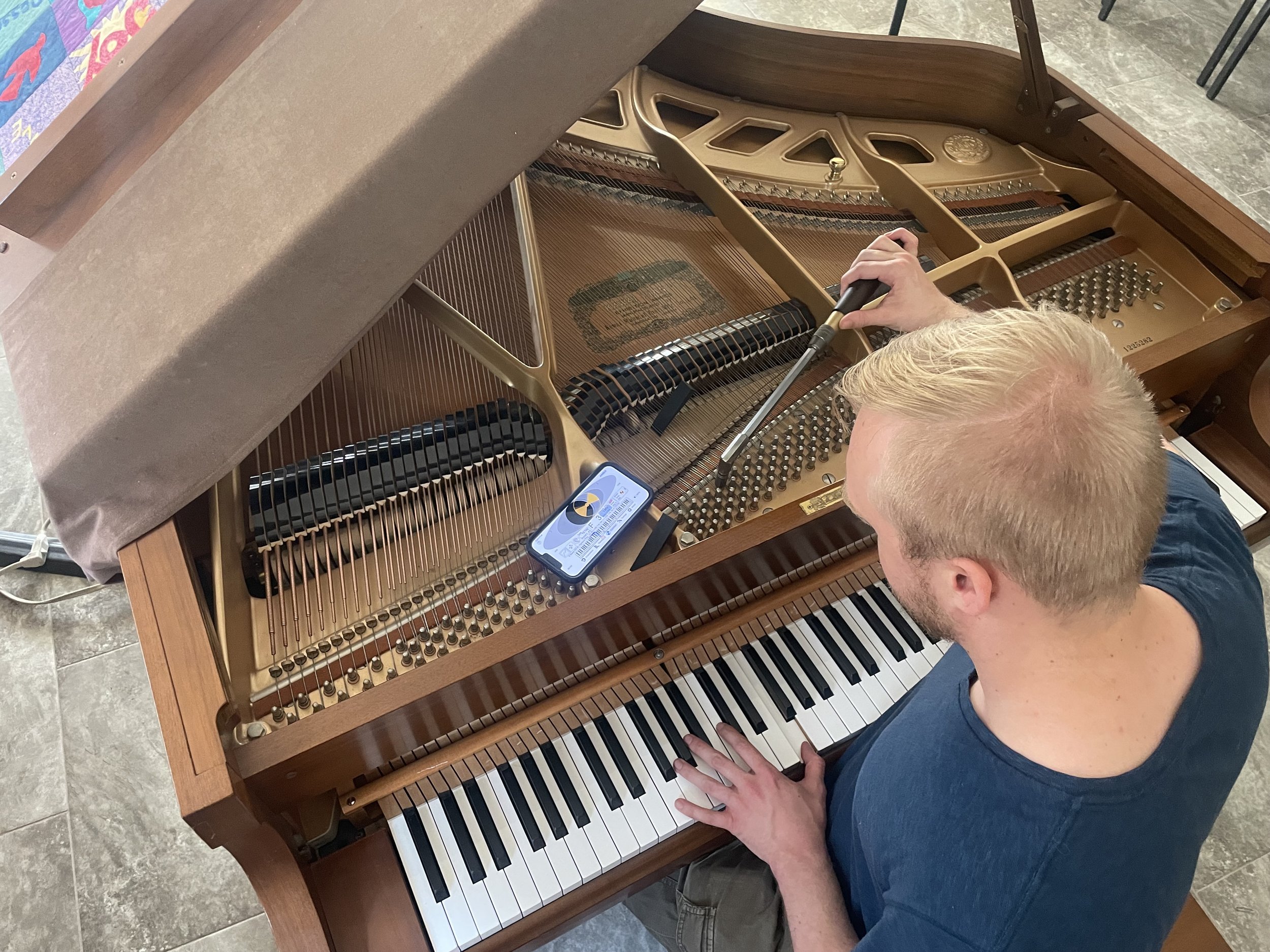 Christian tuning at Highland Presbyterian Church