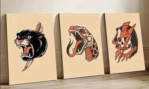 Classic Flash Art Poster Example