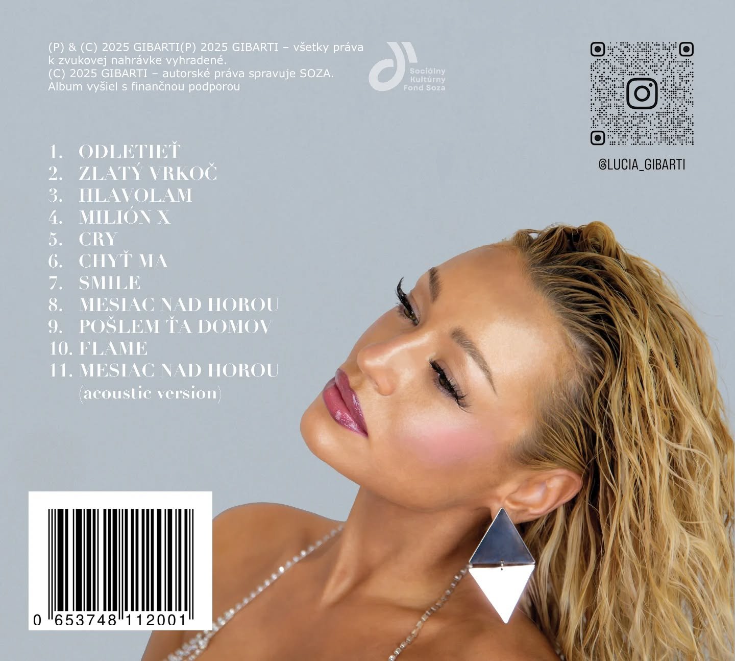 16.10.'25 vydala @lucia_gibarti svoj debutov&yacute; album s n&aacute;zvom &quot;GIBARTI&quot; ktor&yacute; n&aacute;jdete na v&scaron;etk&yacute;ch streamovac&iacute;ch platform&aacute;ch.

Ďakujem ti Lucka za d&ocirc;veru, spolupr&aacute;ca s tebou