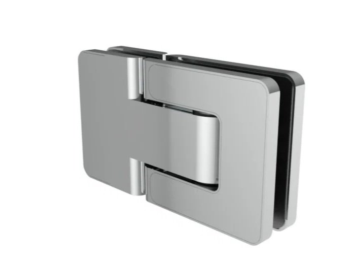MWE Agitus M, Agitus Mi, hinge for shower doors, frameless glass doors, stainless steel glass hinge