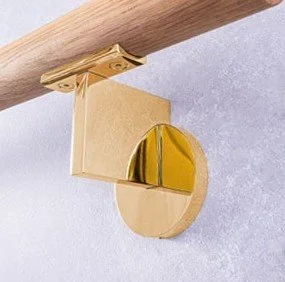 MWE Handrail bracket concept F 24k gold sanded