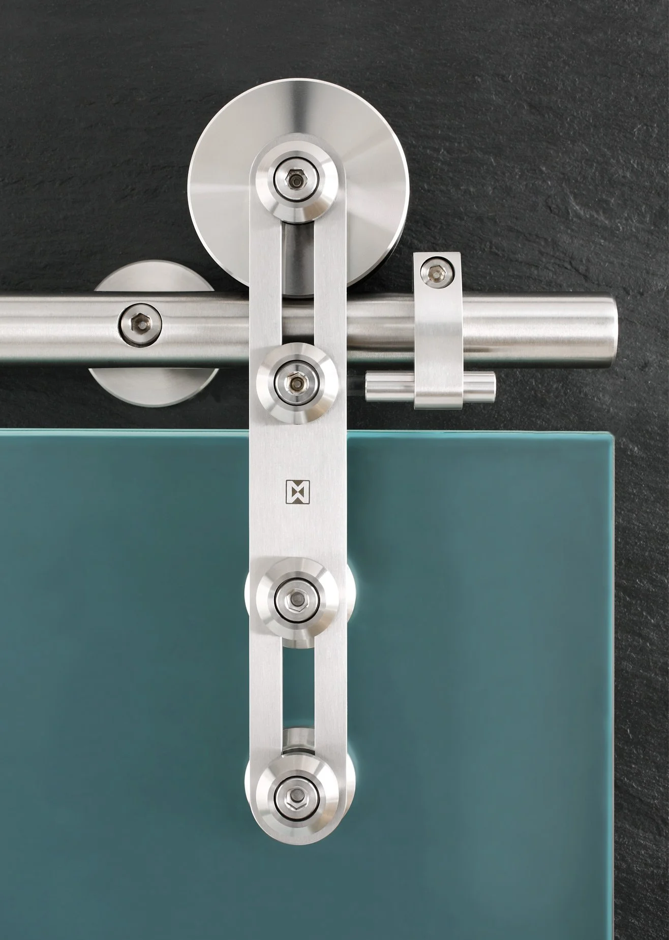 MWE modern barn door hardware
