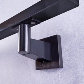MWE Handrail bracket concept D Burnished