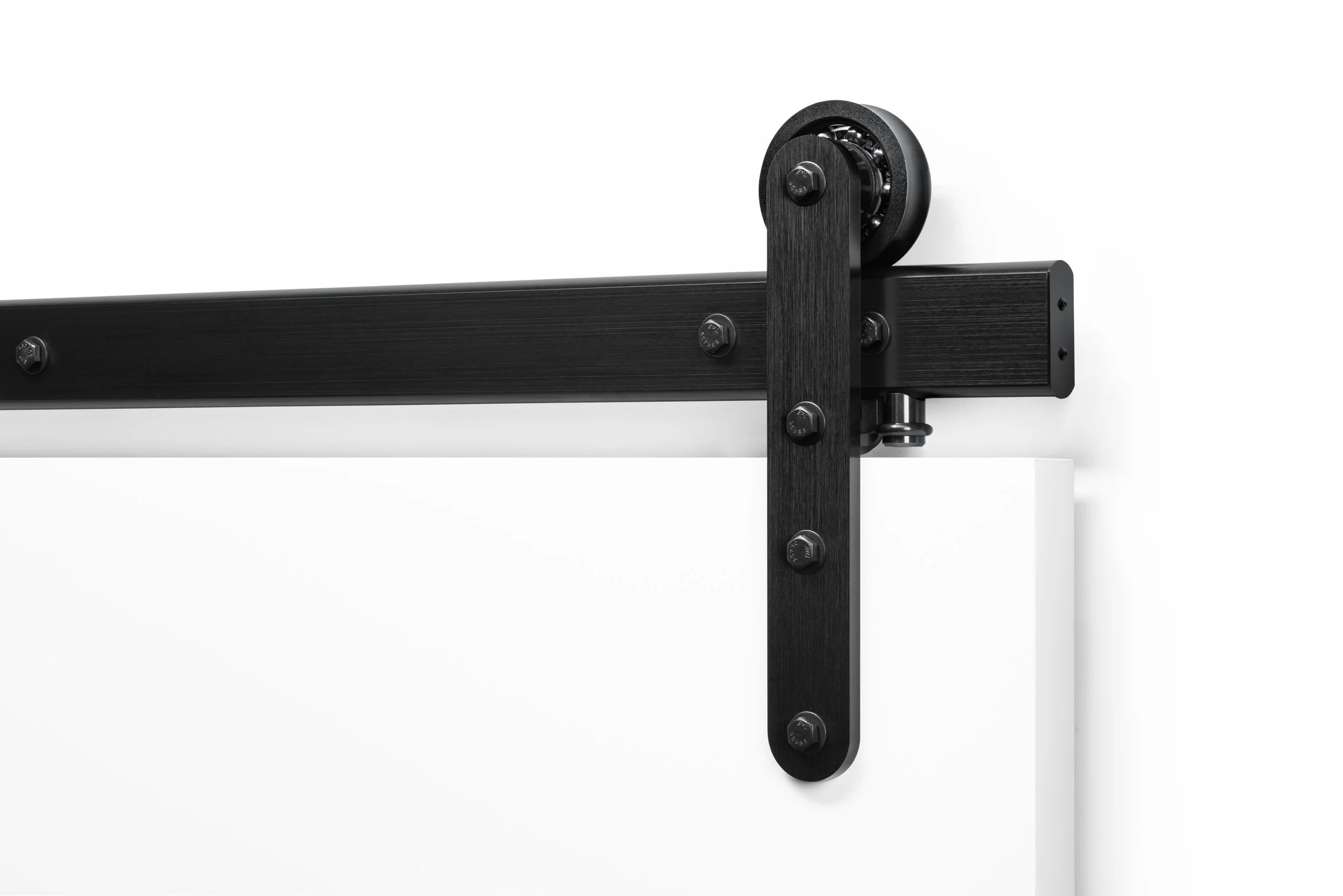 Krownlab modern barn door hardware