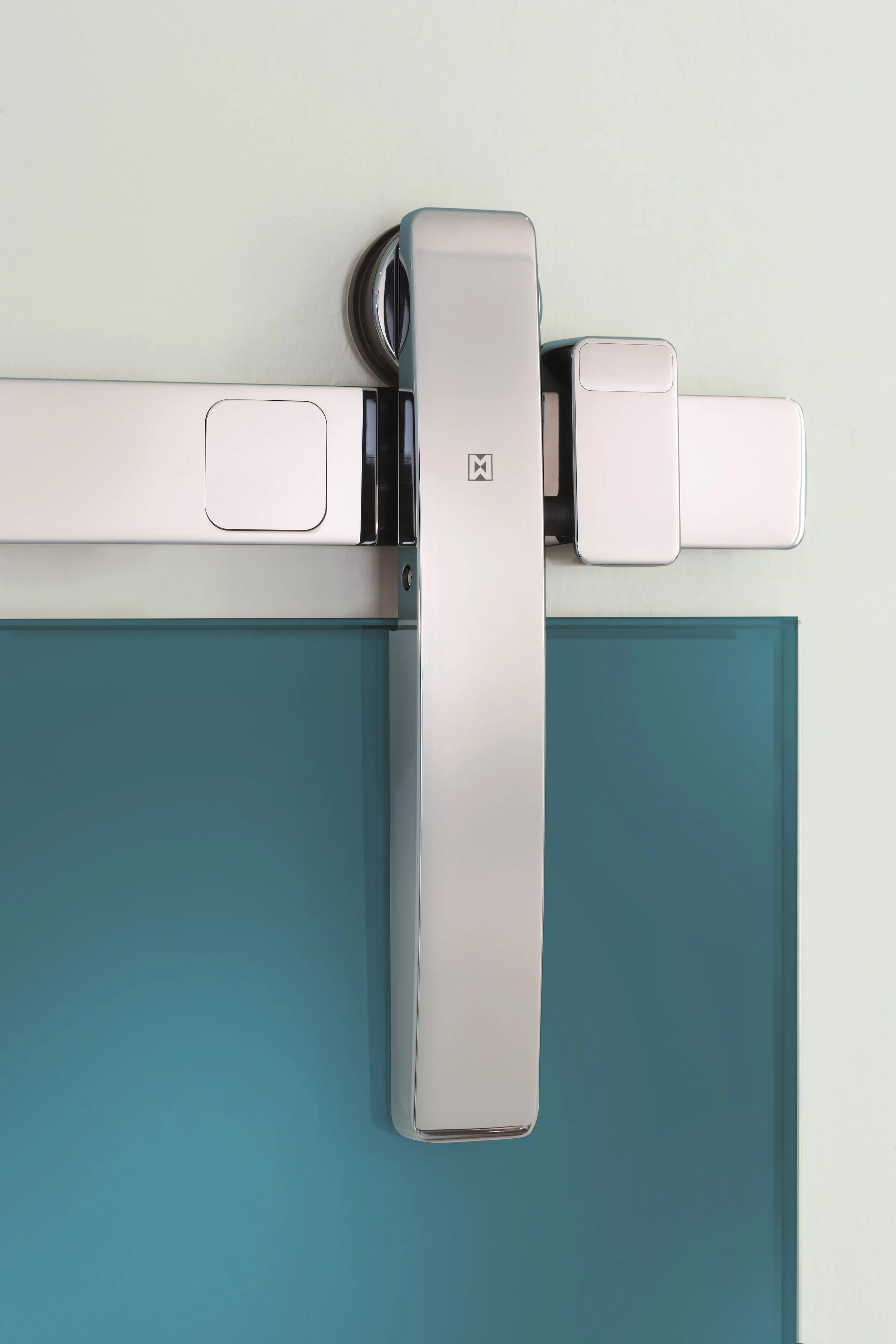 MWE Barn door hardware assembly ST.1055.PU Purist
