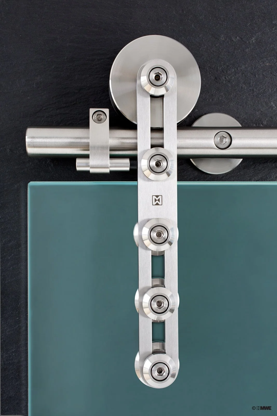 MWE modern barn door hardware