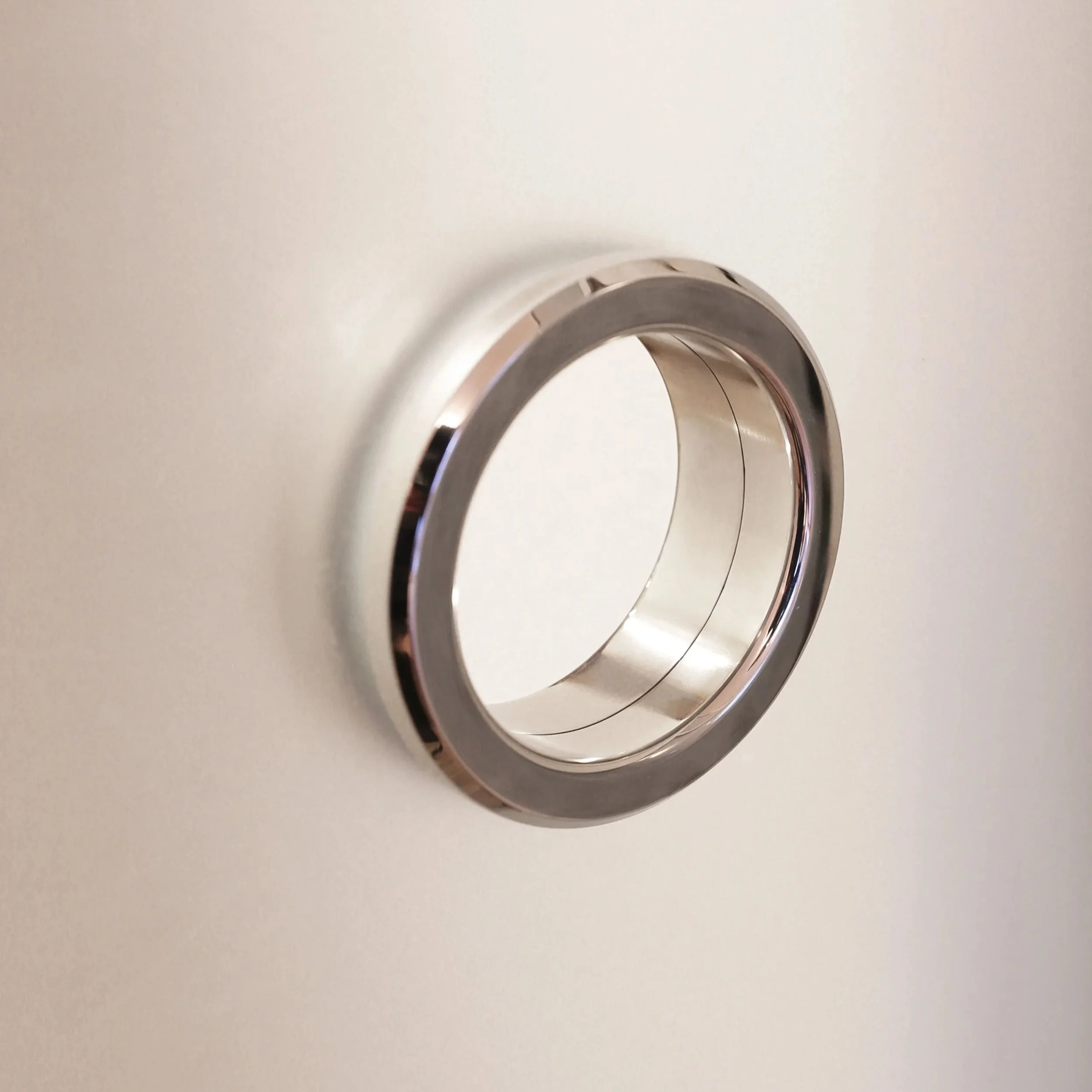 MWE GR.6009 round flush pull, handle, sliding door handle, knob