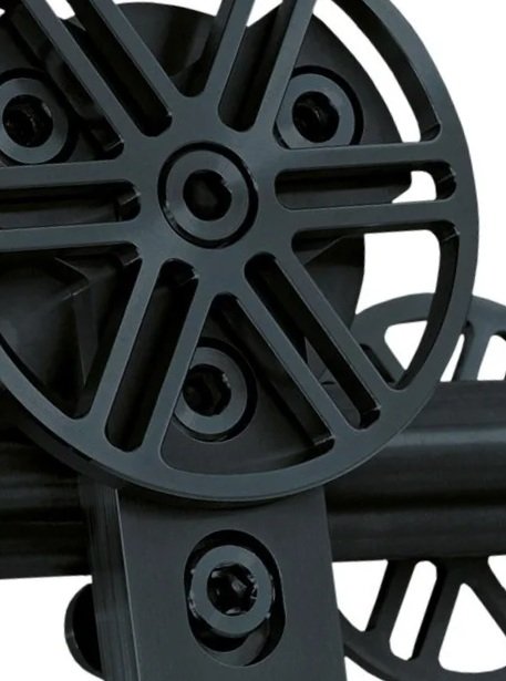 MWE finish PVD carbon black for all MWE barn door systems