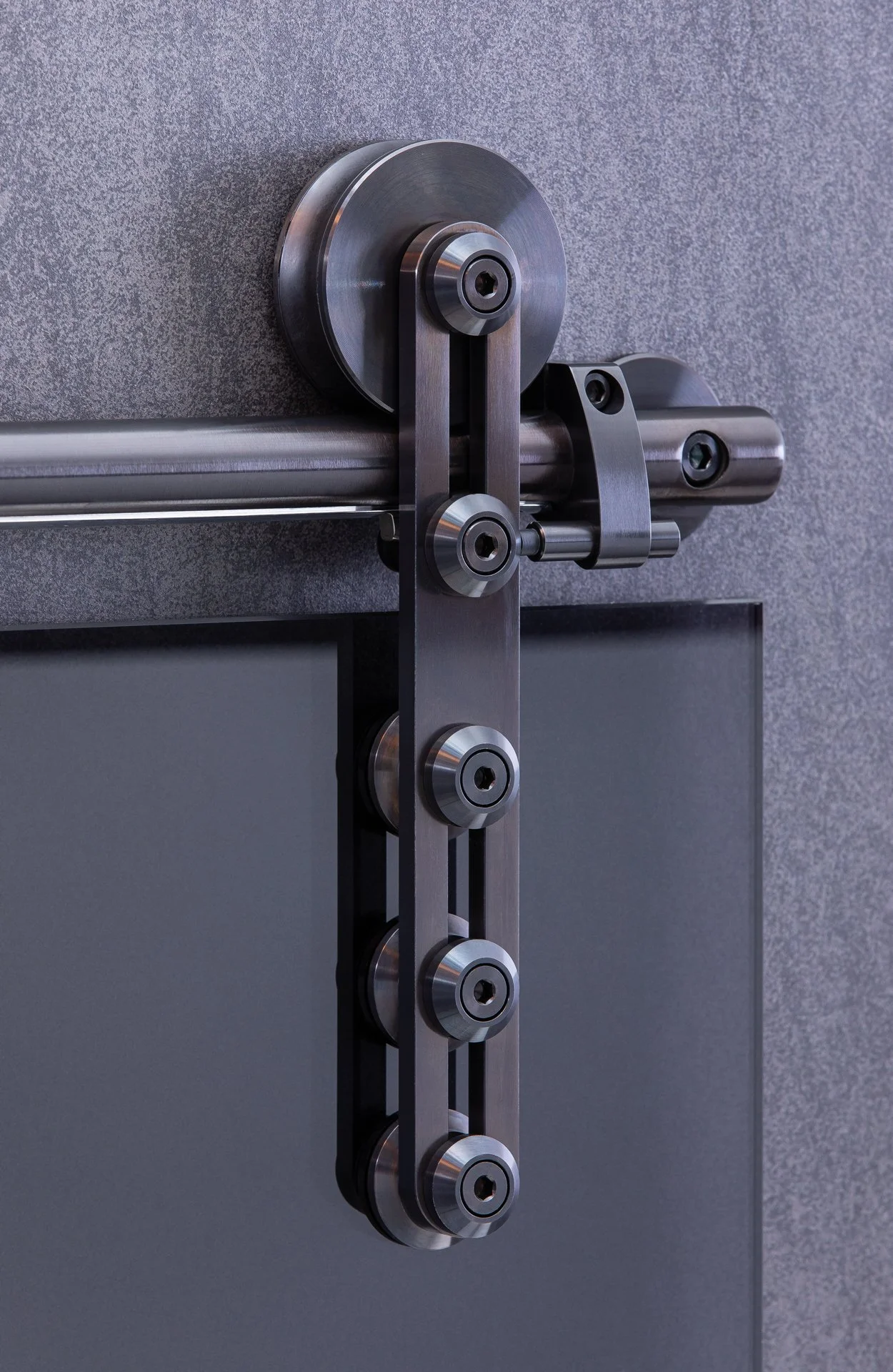 MWE modern barn door hardware