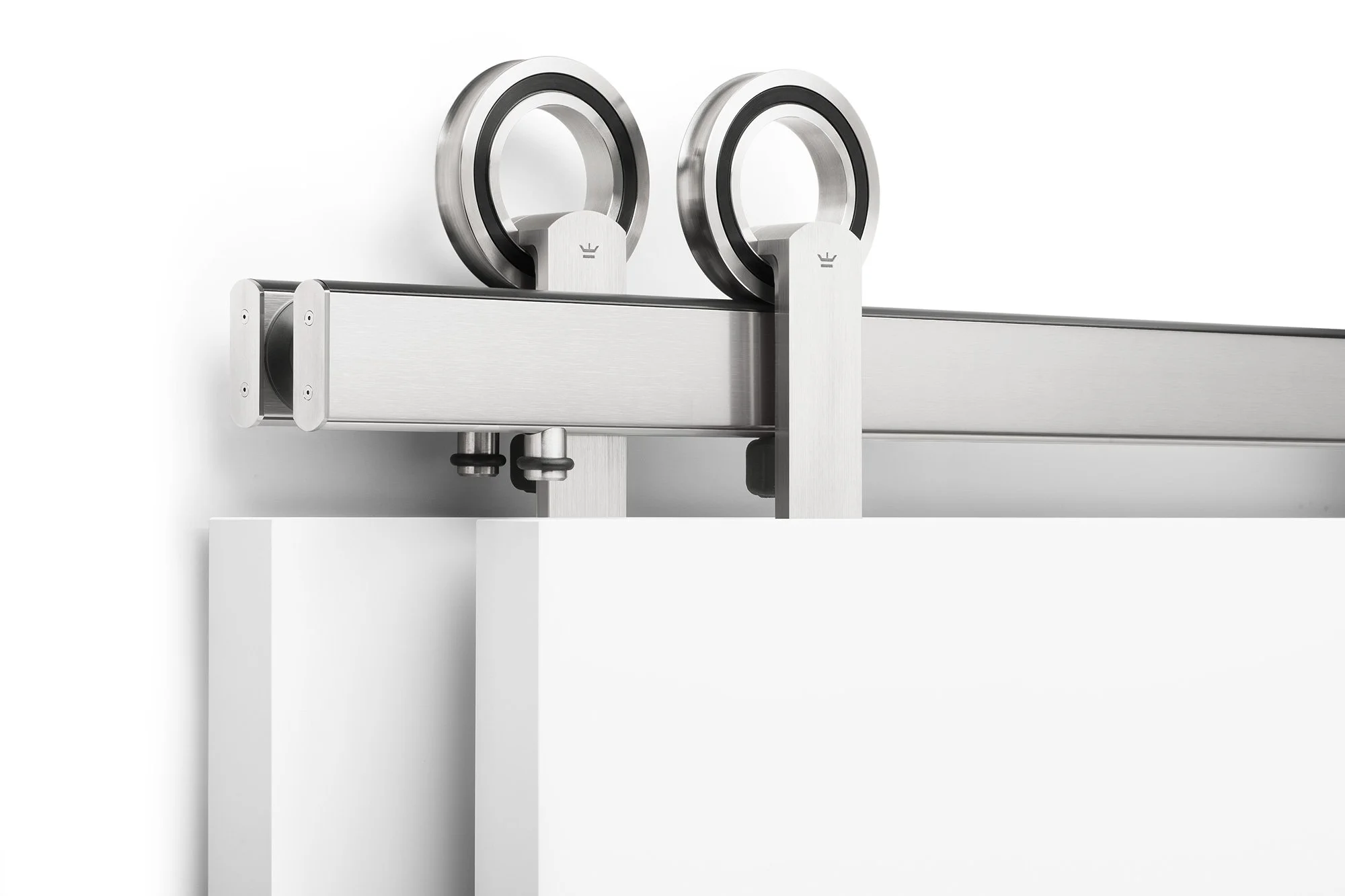 Krownlab modern barn door hardware