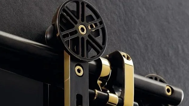 MWE PVD Carbon Black with 24k gold finish