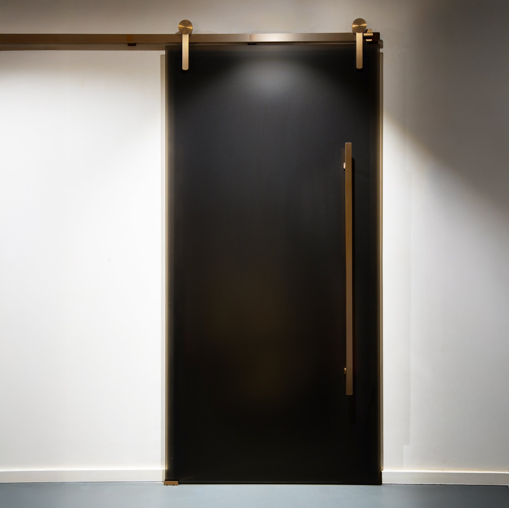 MWE Barn door hardware installation