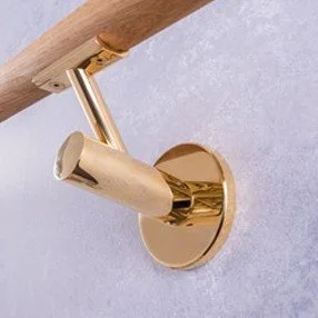 MWE Handrail bracket concept E 24k gold sanded
