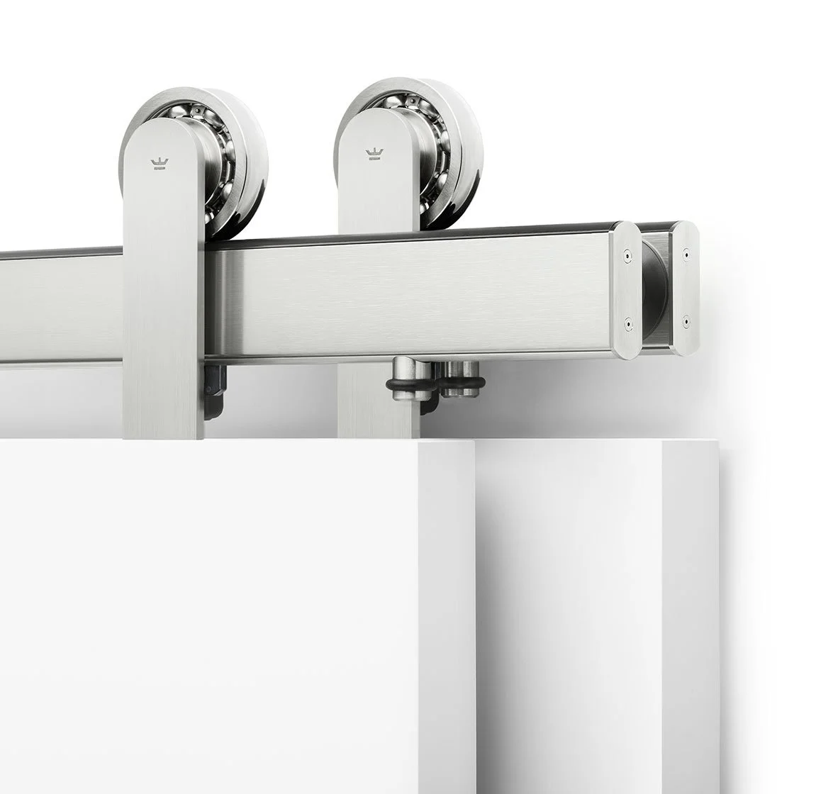 Krownlab modern barn door hardware