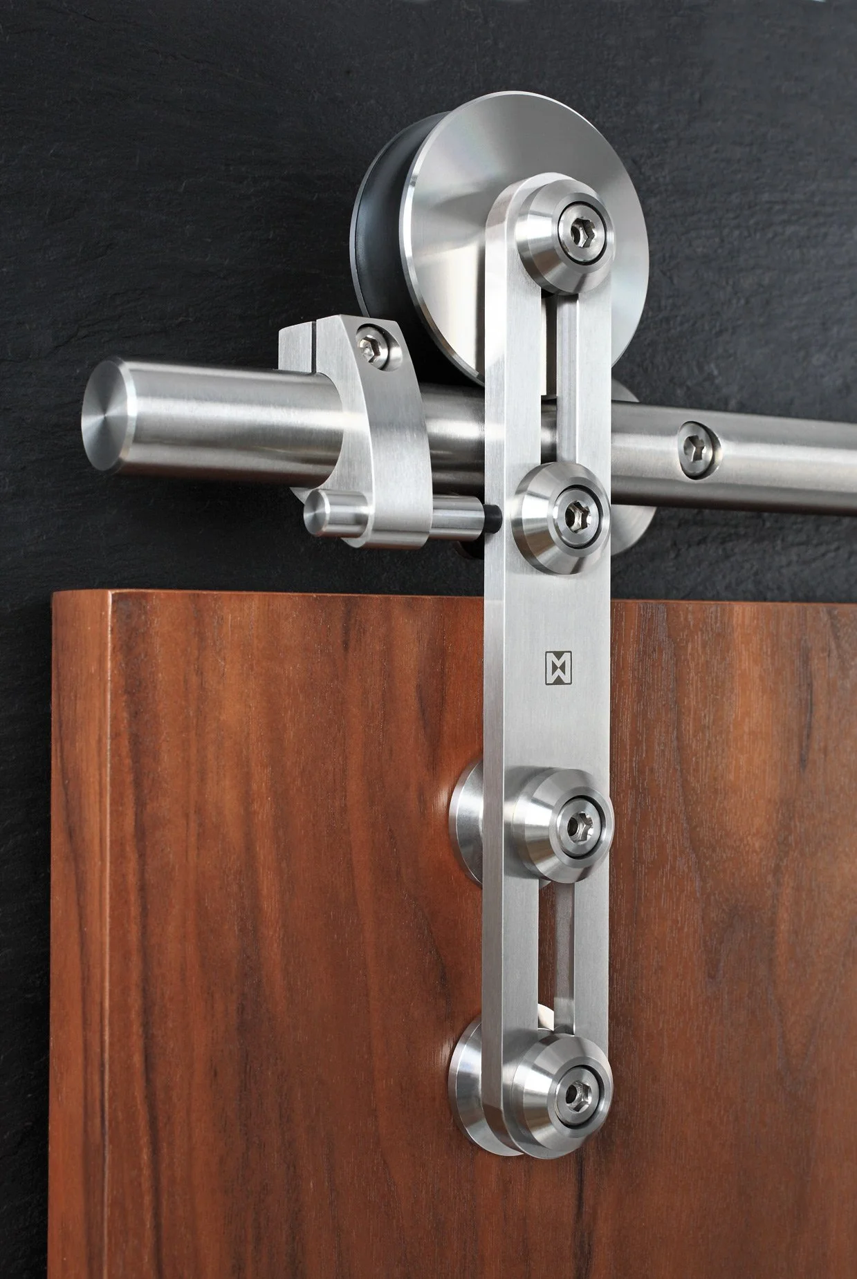 MWE modern barn door hardware