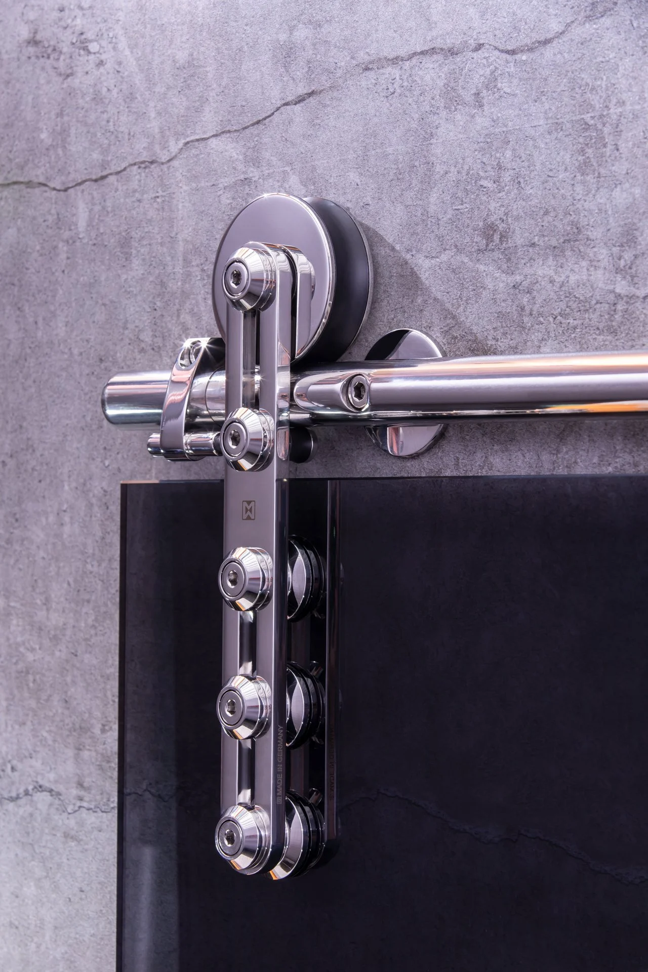 MWE modern barn door hardware